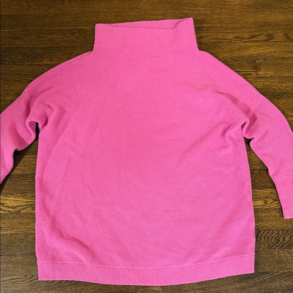 Free People Pink Cowl Neck Sweater - Picture 11 of 16
